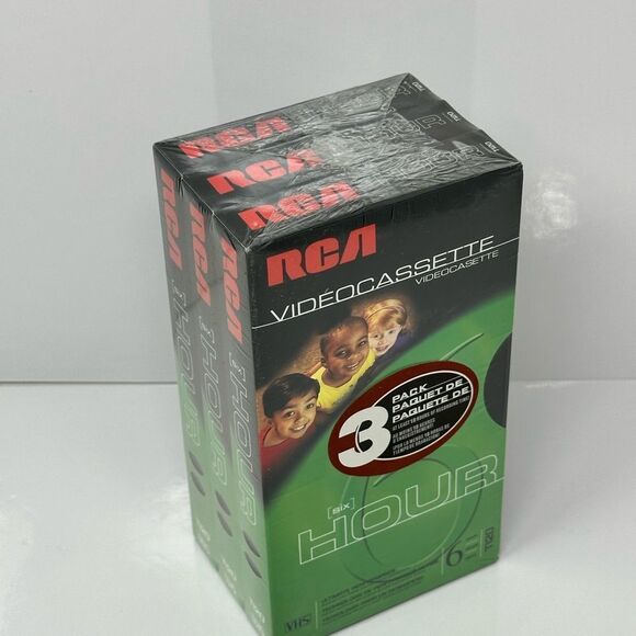 Sealed lot of 3 RCA vhs tapes - Picture 2 of 3